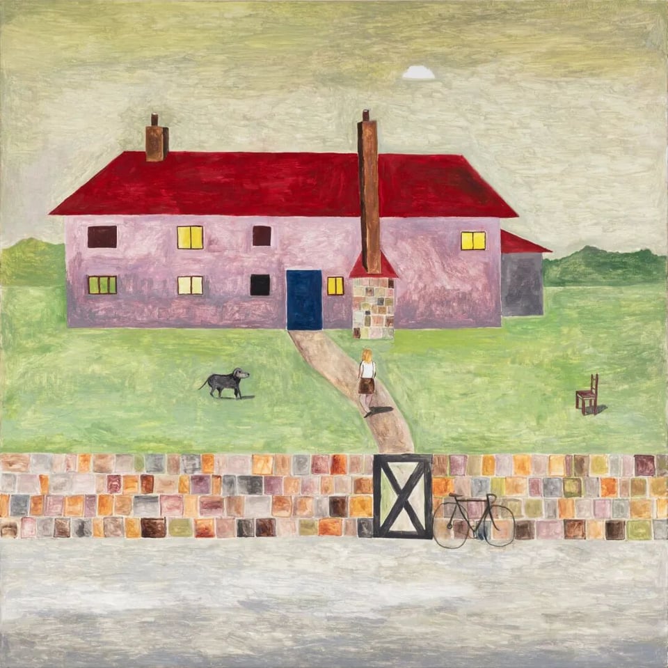 Noel McKenna: five horses in a paddock